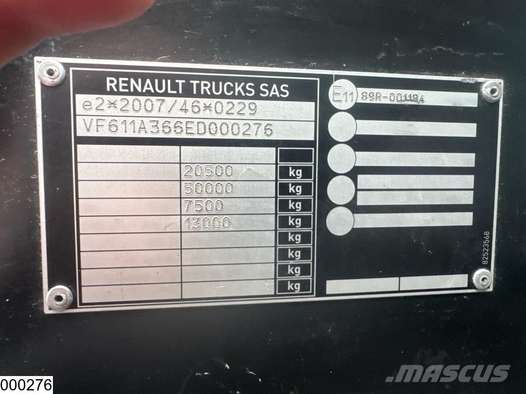 Renault T 520 EURO 6, Retarder Naudoti vilkikai