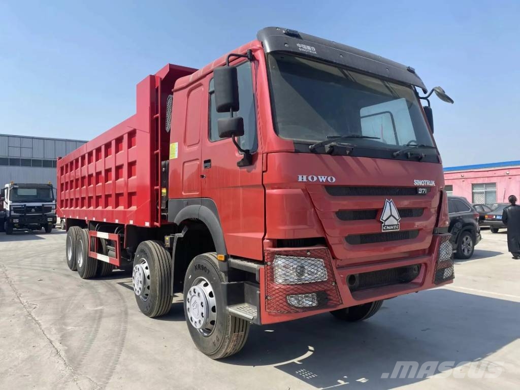 Howo 371 8x4 Savivarčių priekabų vilkikai