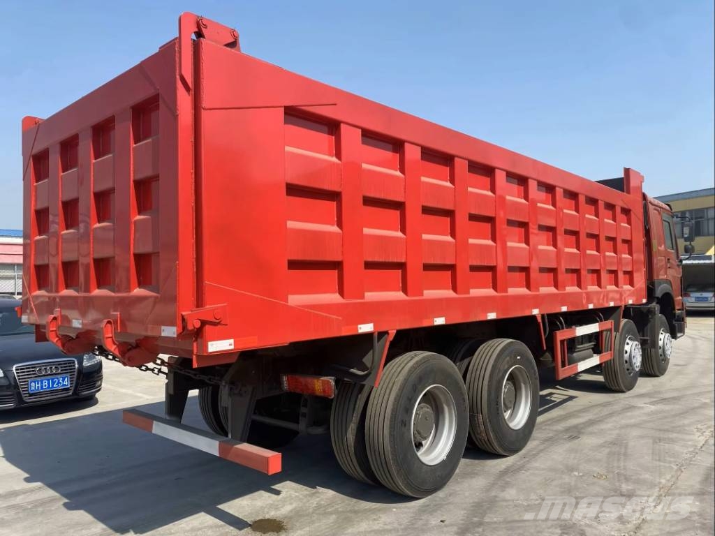 Howo 371 8x4 Savivarčių priekabų vilkikai