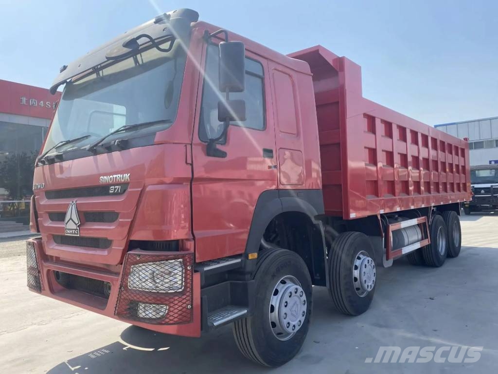 Howo 371 8x4 Savivarčių priekabų vilkikai