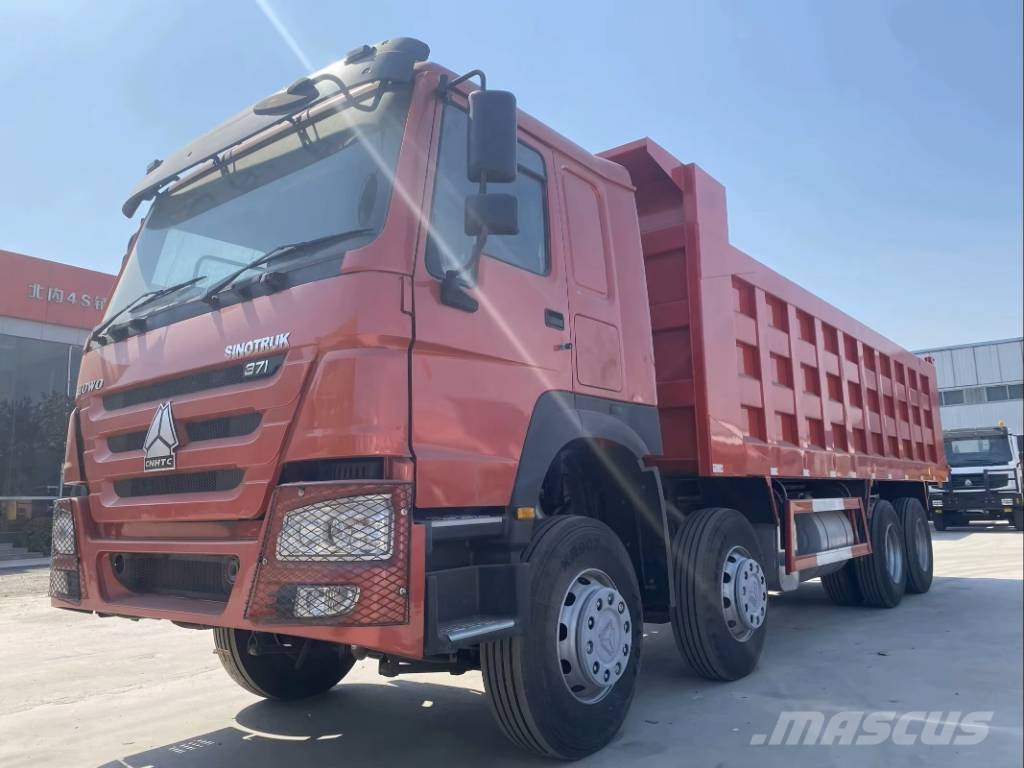 Howo 371 8x4 Savivarčių priekabų vilkikai