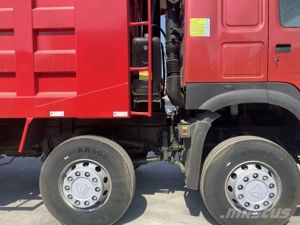 Howo 371 8x4 Savivarčių priekabų vilkikai