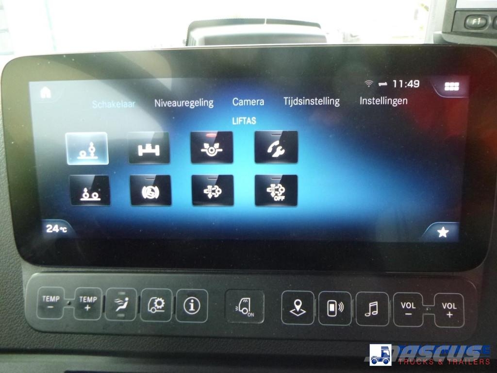Mercedes-Benz Actros 2843 6x2 Hyva container hook 20t Камиони с кран с кука