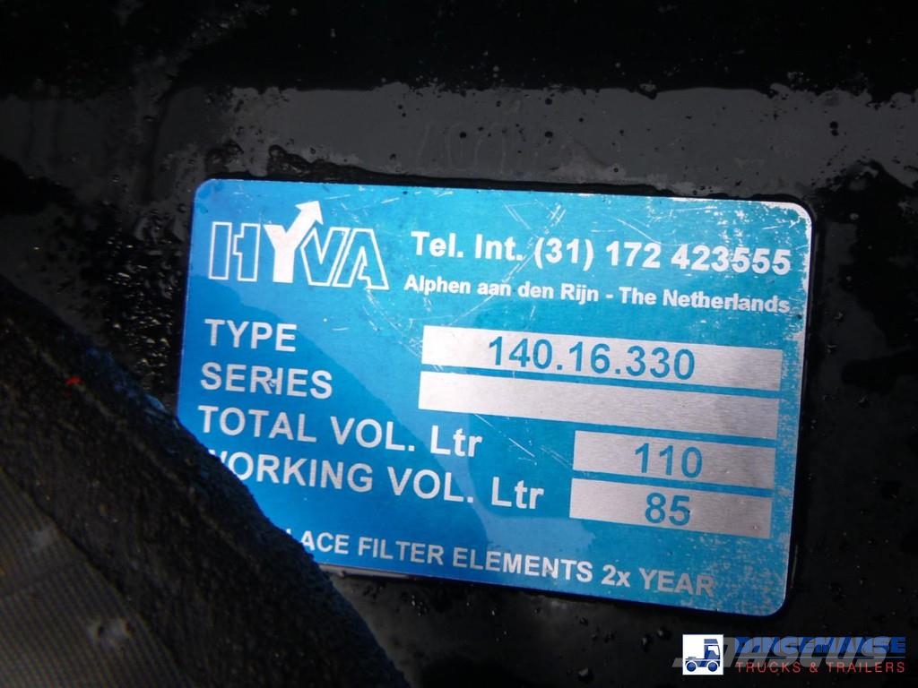 Mercedes-Benz Actros 2843 6x2 Hyva container hook 20t Камиони с кран с кука