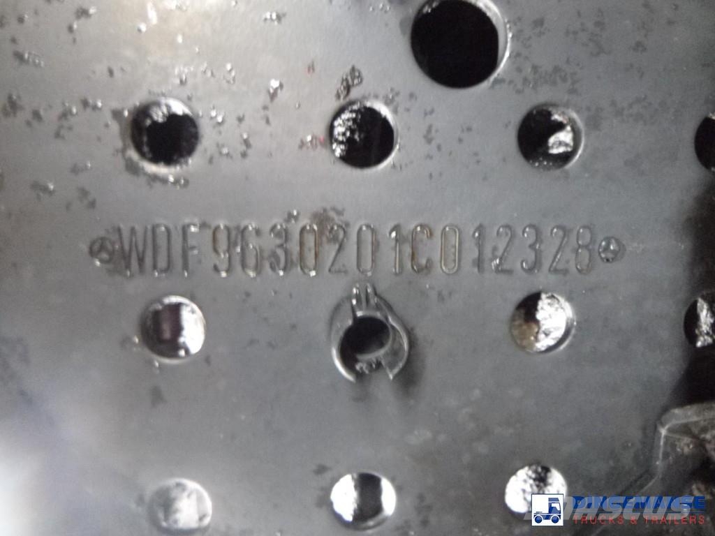 Mercedes-Benz Actros 2843 6x2 Hyva container hook 20t Камиони с кран с кука
