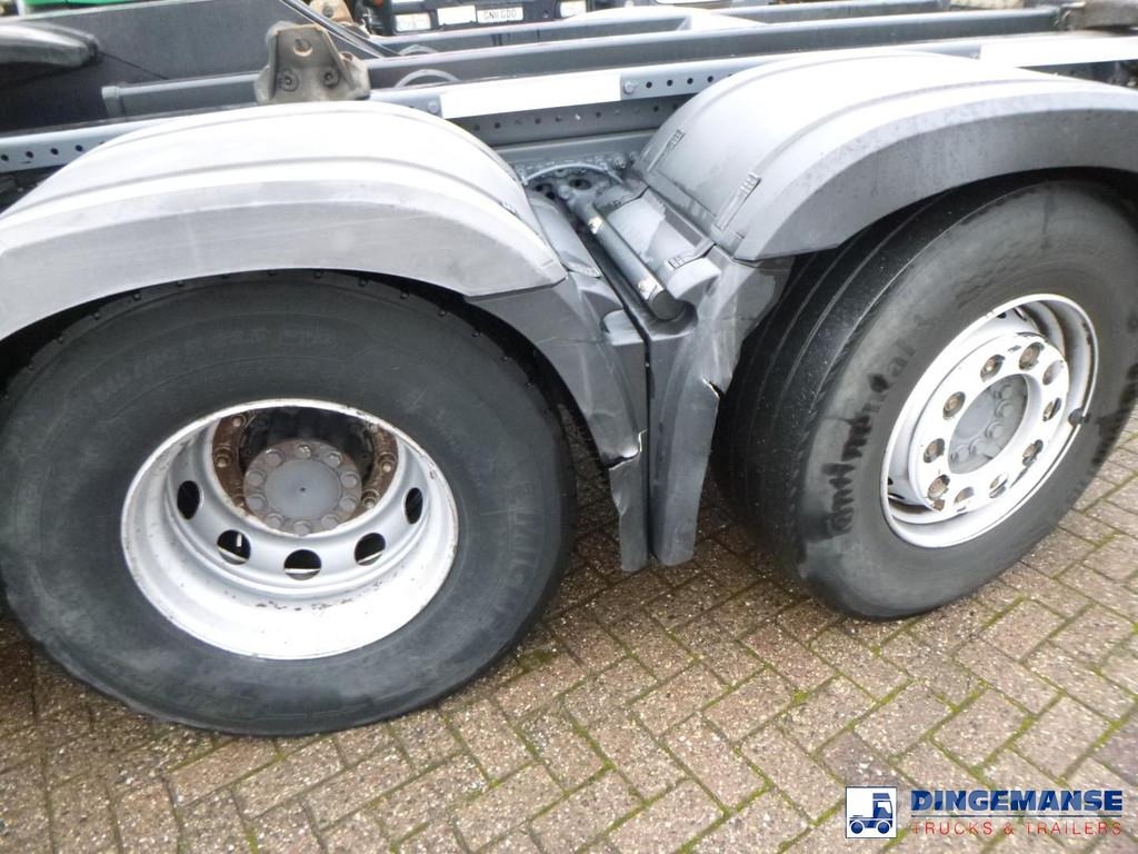 Mercedes-Benz Actros 2843 6x2 Hyva container hook 20t Камиони с кран с кука