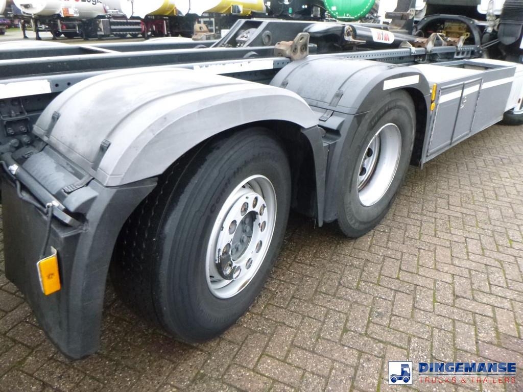 Mercedes-Benz Actros 2843 6x2 Hyva container hook 20t Камиони с кран с кука