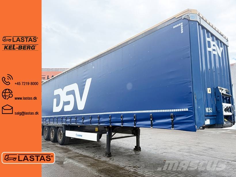 Krone Curtainsider / Planenauflieger Curtainsider semi-trailers