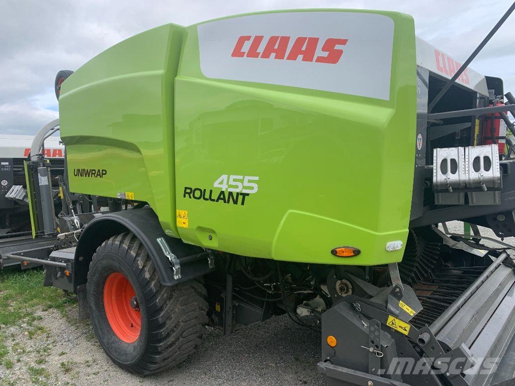 CLAAS Rollant 455 RC Uniwrap Round balers