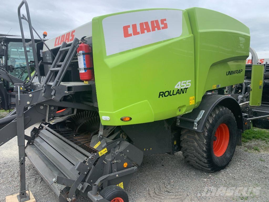 CLAAS Rollant 455 RC Uniwrap Round balers