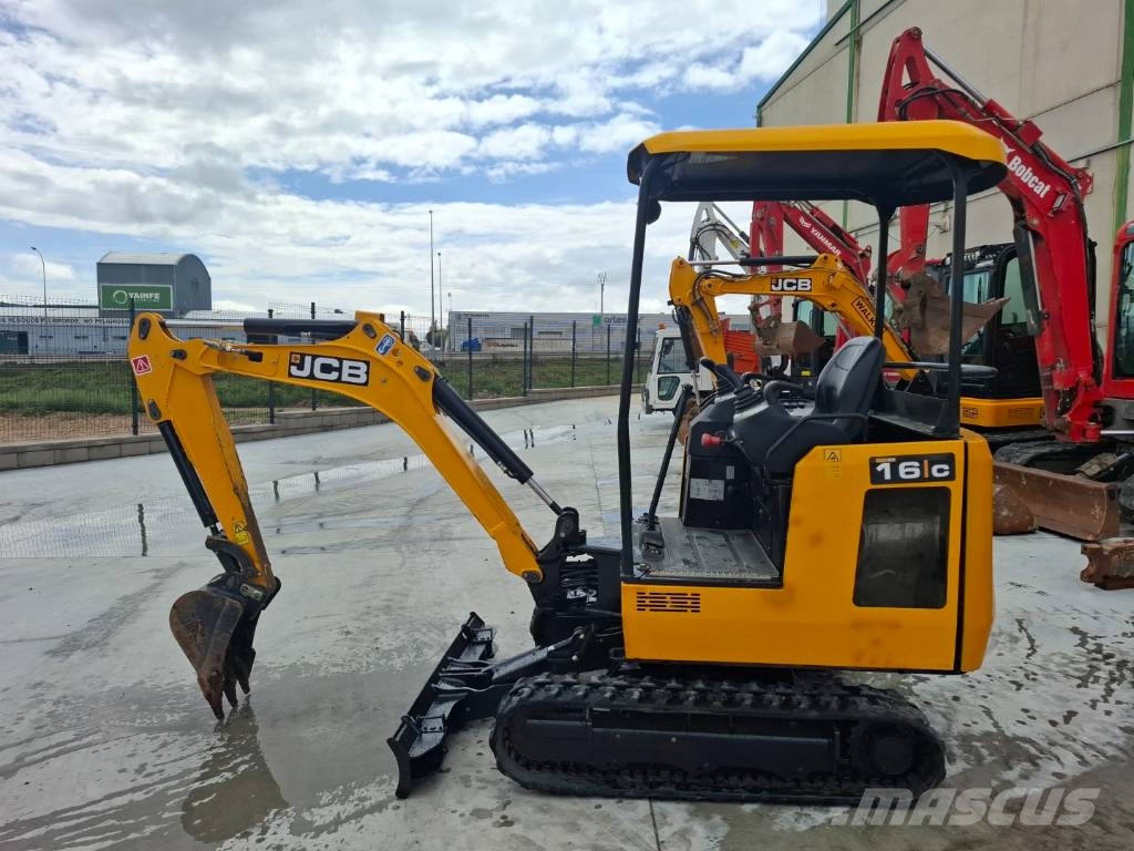 JCB 16 C-1 حفارات صغيرة أقل من 7 طن (حفارات صغيرة)