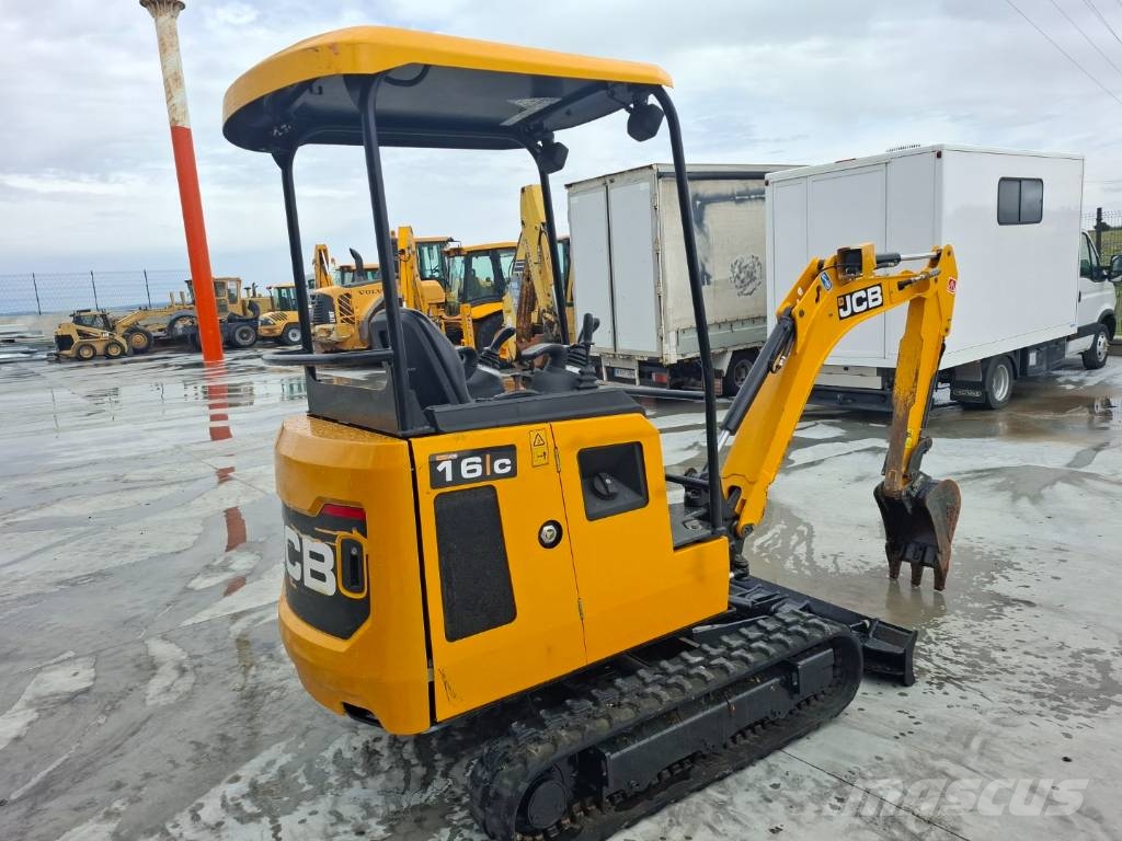 JCB 16 C-1 حفارات صغيرة أقل من 7 طن (حفارات صغيرة)