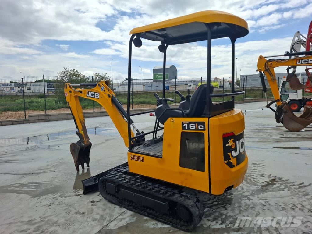 JCB 16 C-1 حفارات صغيرة أقل من 7 طن (حفارات صغيرة)