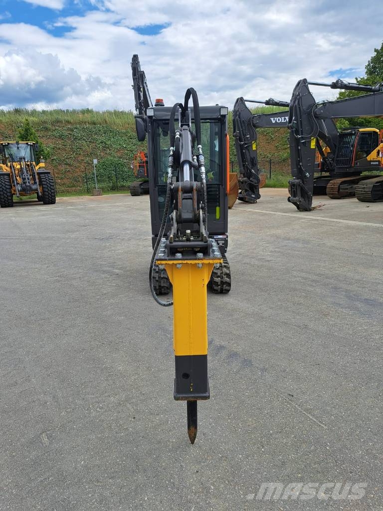 Volvo EC 18 E Mini ekskavatörler, 7 tona dek