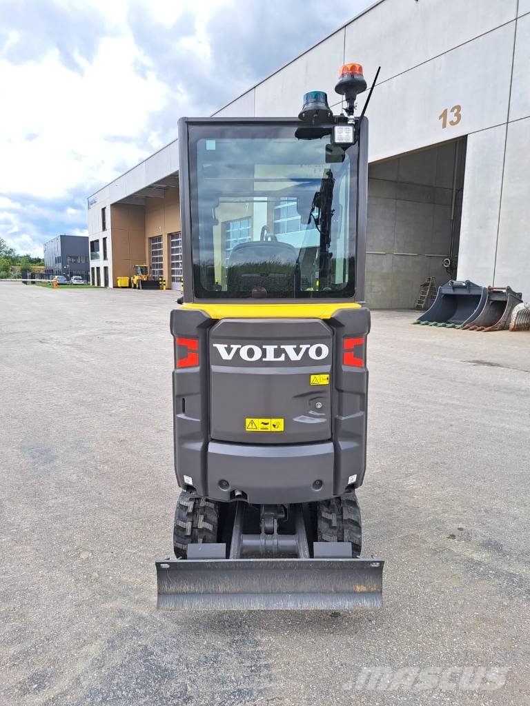 Volvo EC 18 E Mini ekskavatörler, 7 tona dek