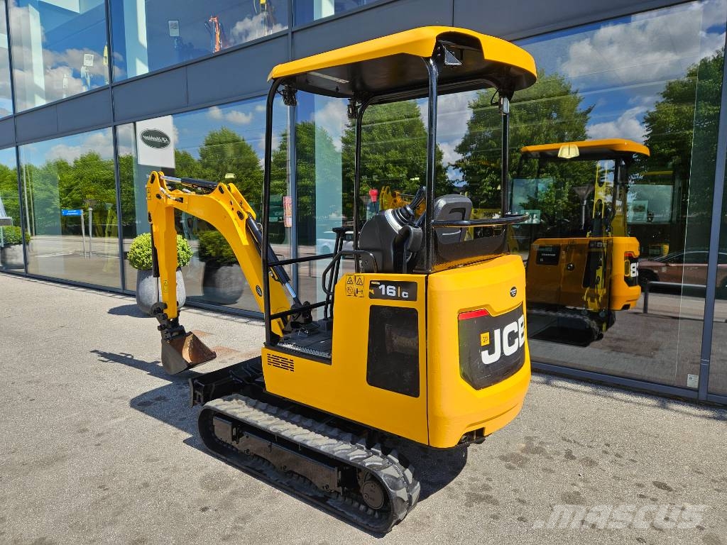 JCB 16 C-1 T3 Mini ekskavatörler, 7 tona dek