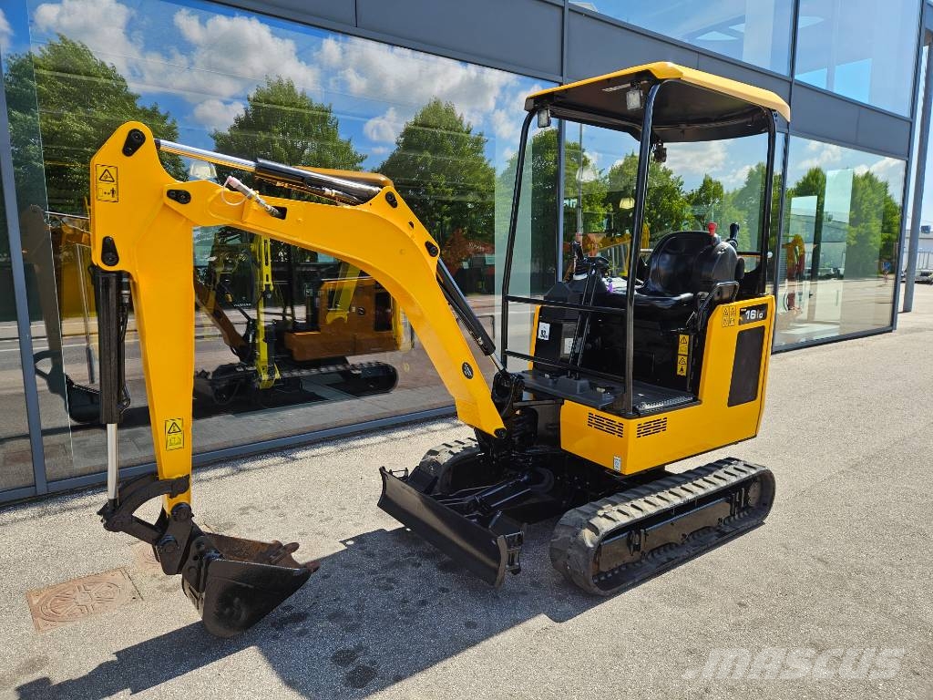 JCB 16 C-1 T3 Mini ekskavatörler, 7 tona dek
