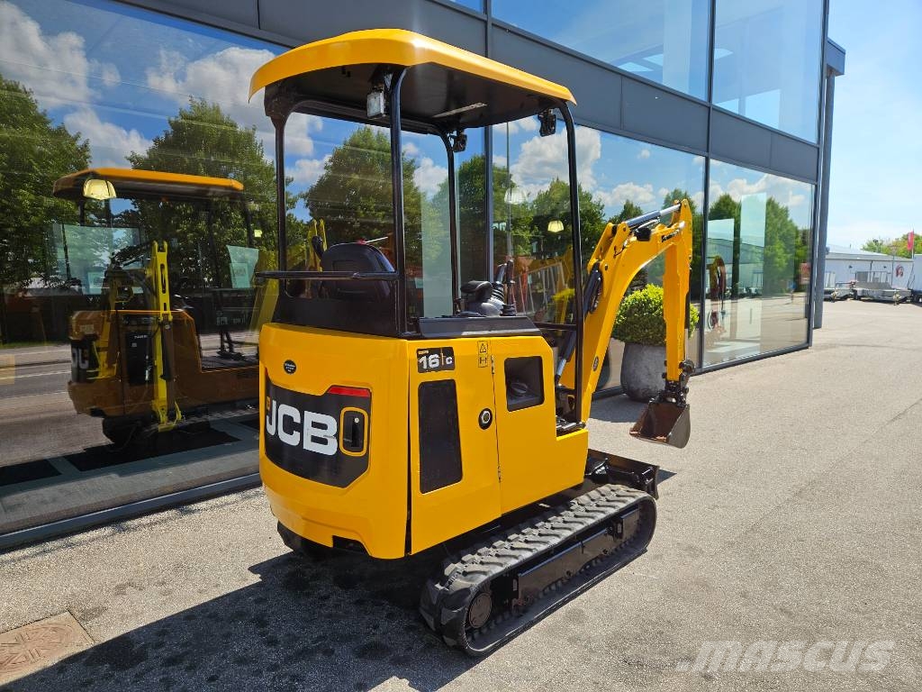 JCB 16 C-1 T3 Mini ekskavatörler, 7 tona dek