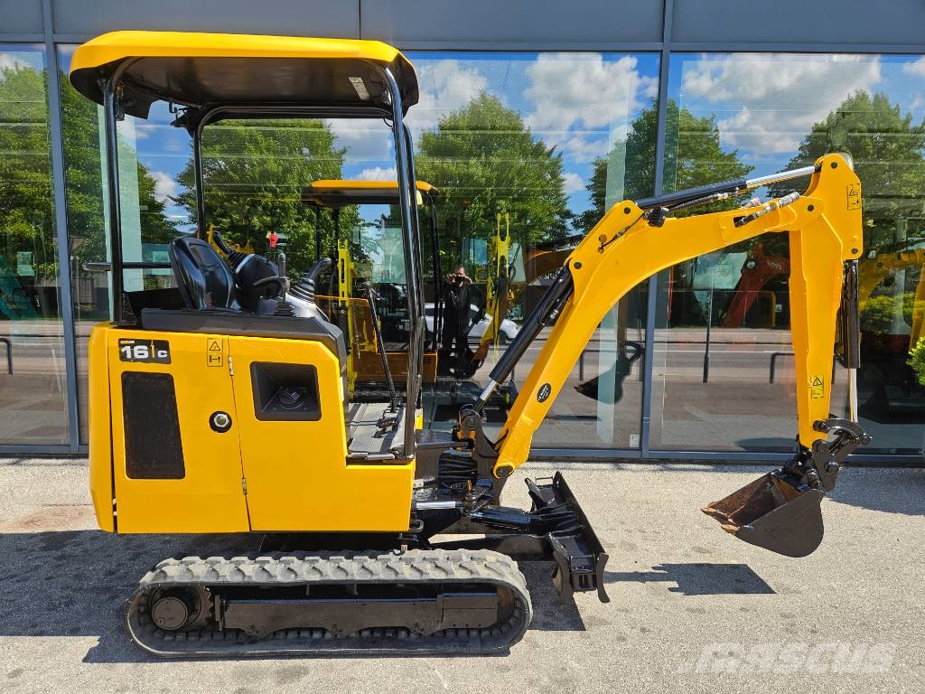 JCB 16 C-1 T3 Mini ekskavatörler, 7 tona dek