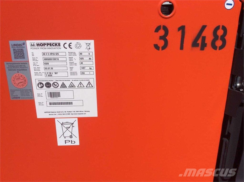 Linde E35L Elektrische heftrucks