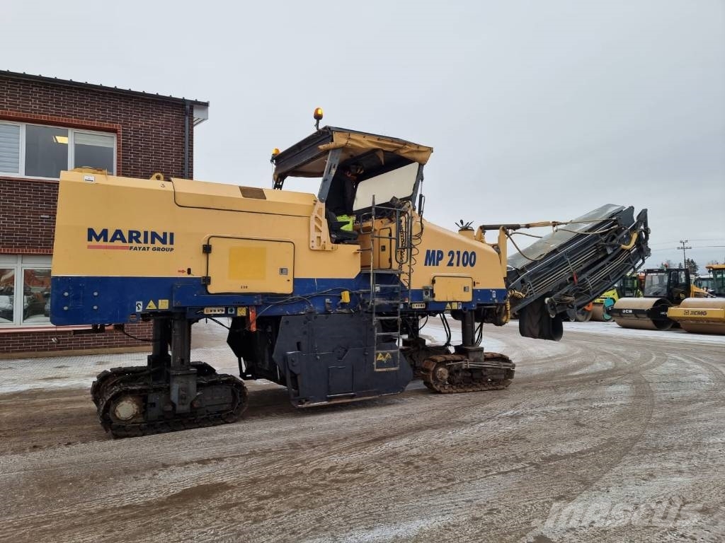 Marini MP 2100 Asfalto šalto frezavimo technika