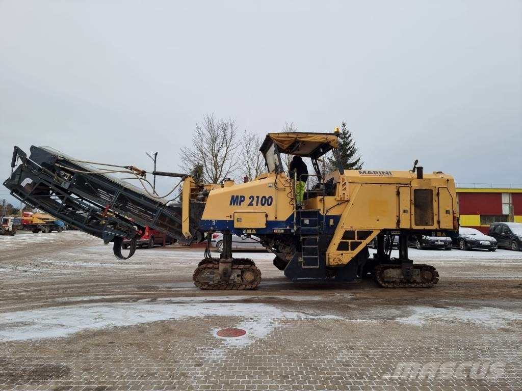 Marini MP 2100 Asfalto šalto frezavimo technika