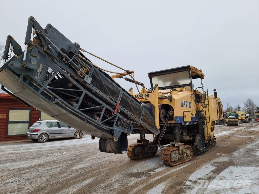 Marini MP 2100 Asfalto šalto frezavimo technika