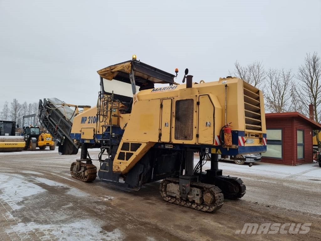 Marini MP 2100 Asfalto šalto frezavimo technika