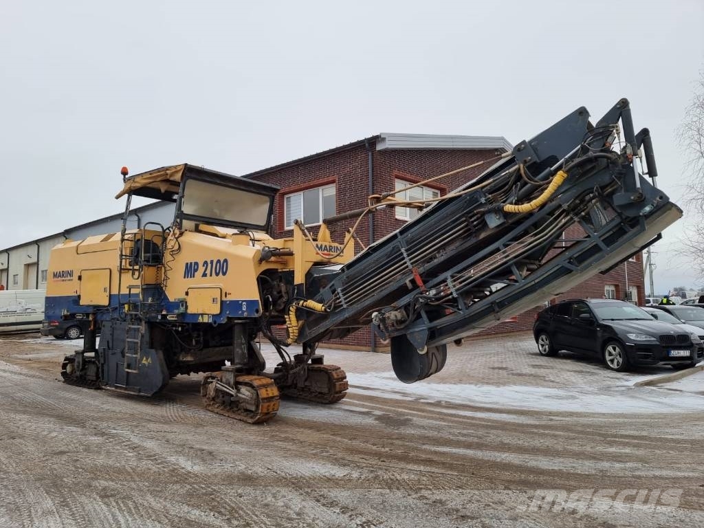 Marini MP 2100 Asfalto šalto frezavimo technika