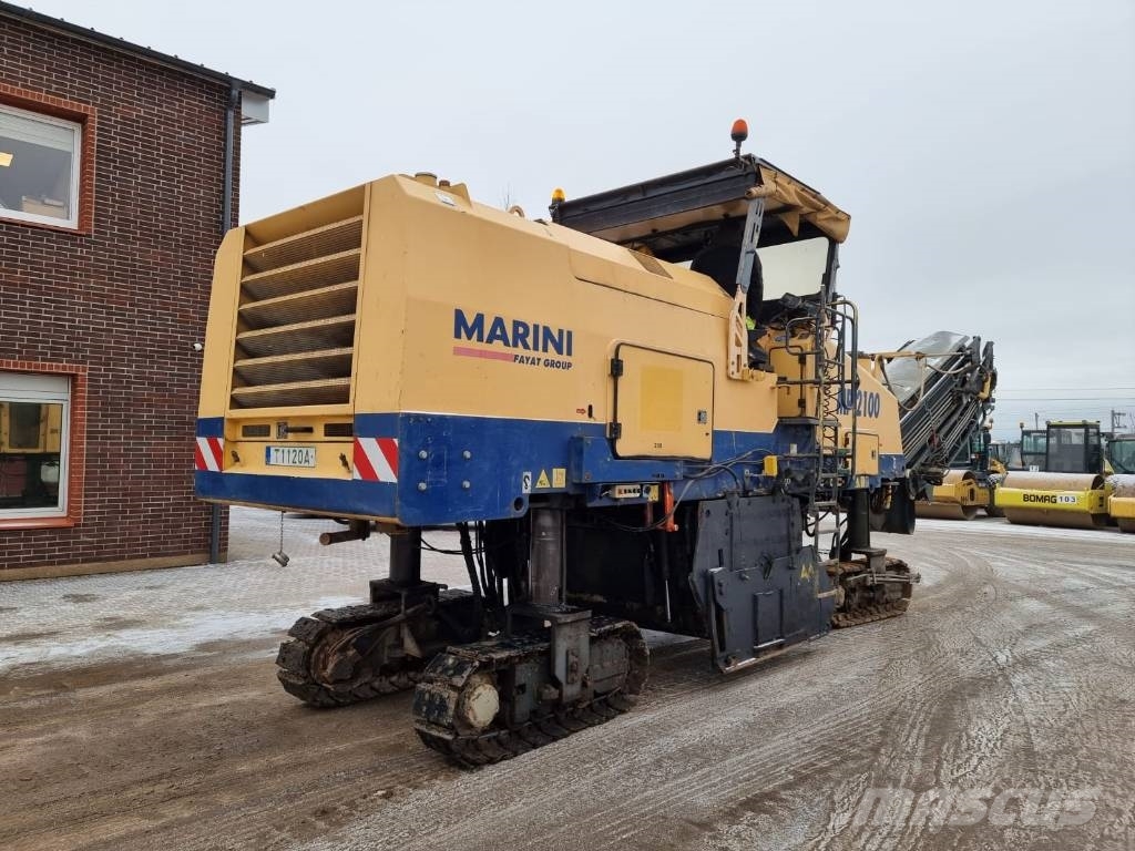 Marini MP 2100 Asfalto šalto frezavimo technika