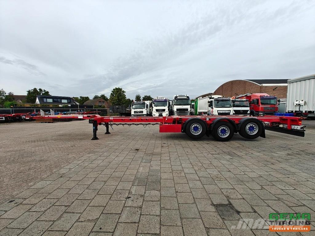 Broshuis 3UCC-39/45 Multi - SAF disc brake - 2 Lift Axles - Semirimorchi portacontainer