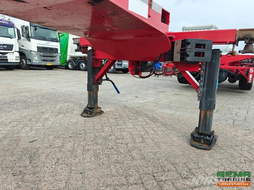 Broshuis 3UCC-39/45 Multi - SAF disc brake - 2 Lift Axles - Semirimorchi portacontainer