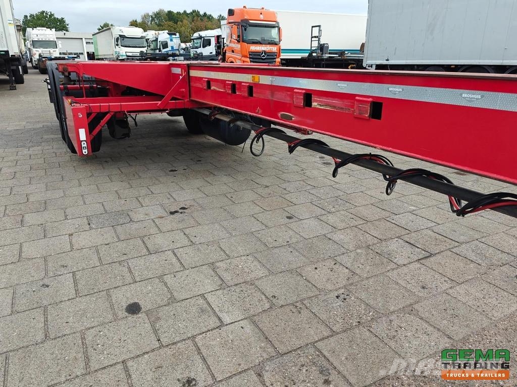Broshuis 3UCC-39/45 Multi - SAF disc brake - 2 Lift Axles - Semirimorchi portacontainer