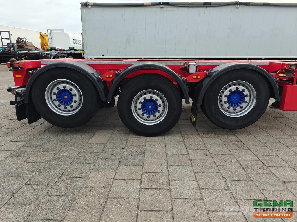 Broshuis 3UCC-39/45 Multi - SAF disc brake - 2 Lift Axles - Semirimorchi portacontainer