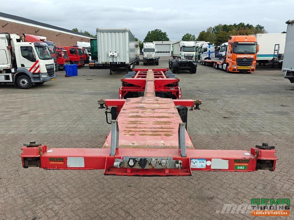 Broshuis 3UCC-39/45 Multi - SAF disc brake - 2 Lift Axles - Semirimorchi portacontainer