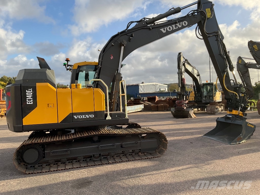 Volvo EC 140 EL Kāpurķēžu ekskavatori
