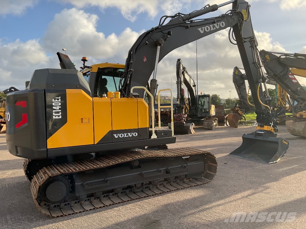 Volvo EC 140 EL Kāpurķēžu ekskavatori