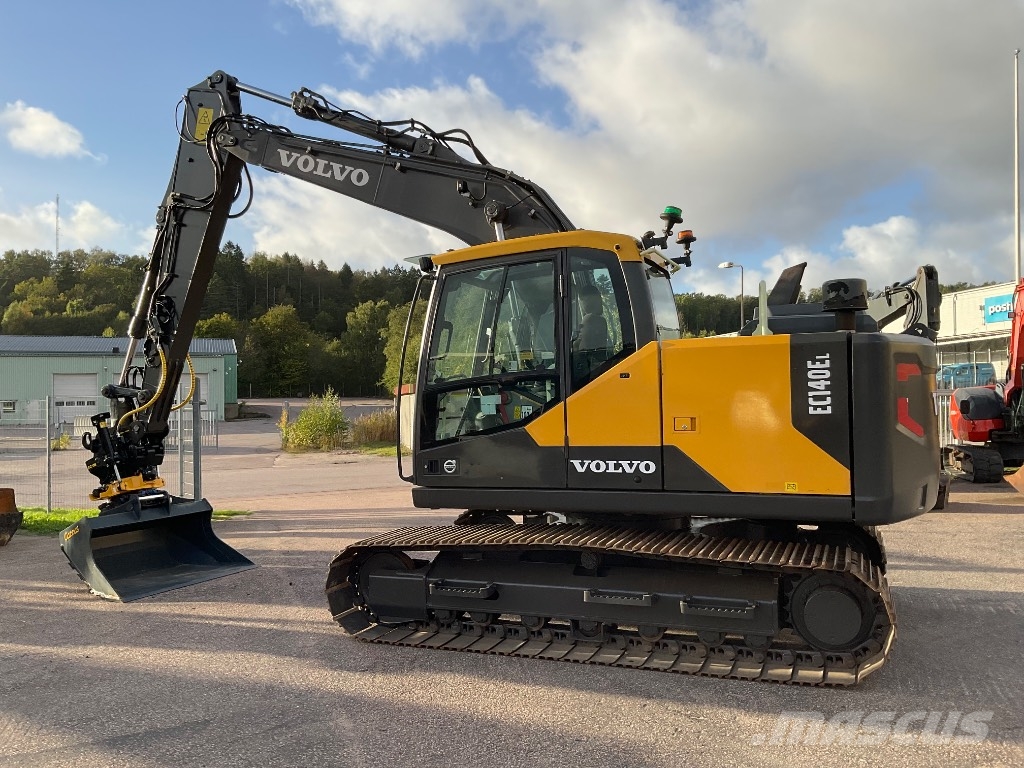 Volvo EC 140 EL Kāpurķēžu ekskavatori