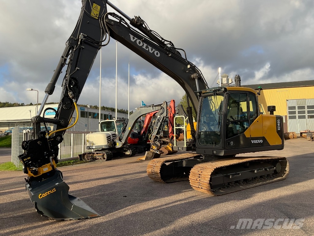 Volvo EC 140 EL Kāpurķēžu ekskavatori