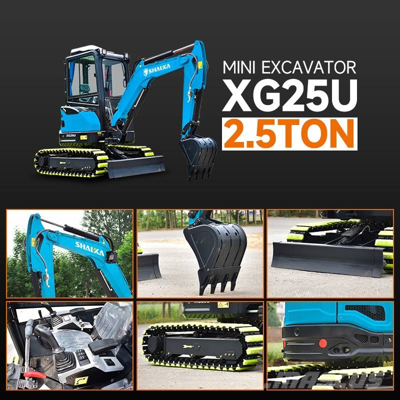 Shanding XG 25 U Raupenbagger