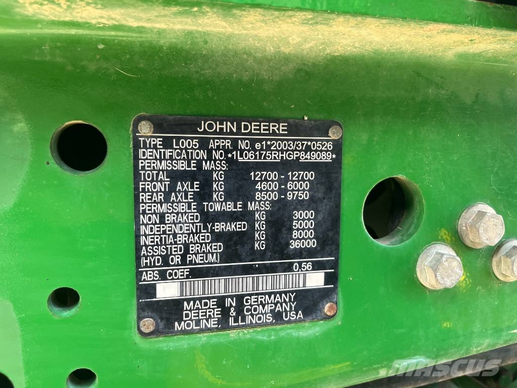 John Deere 6175 R Traktorid