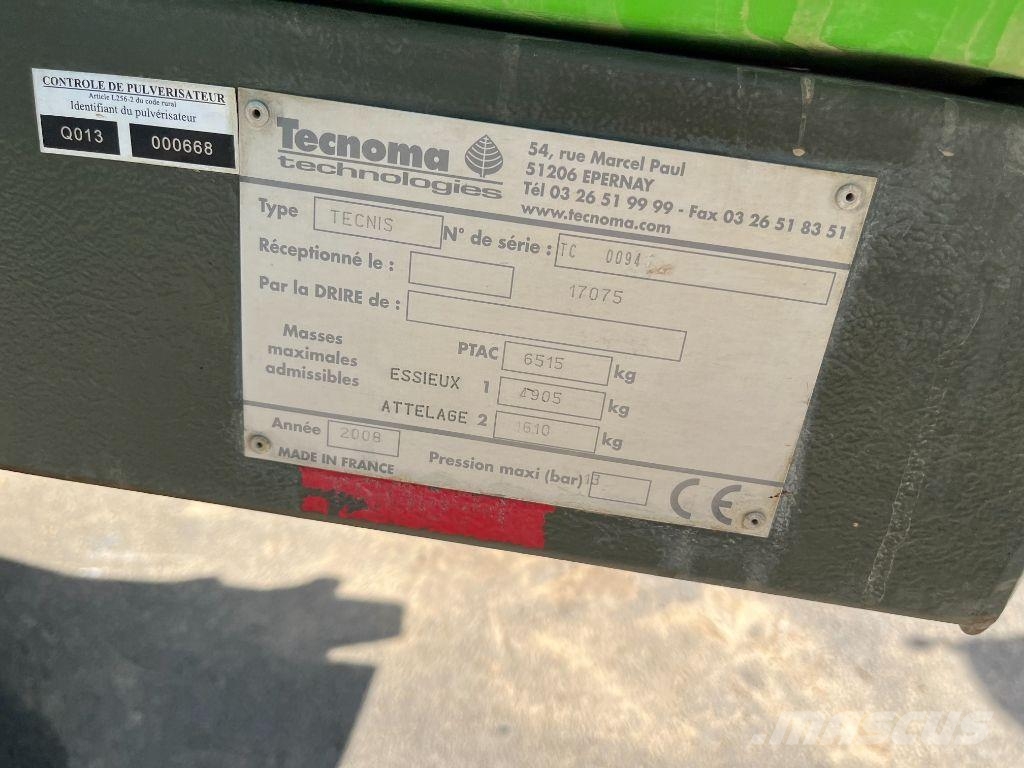 Tecnoma Technique 3100 Trailersprøjter