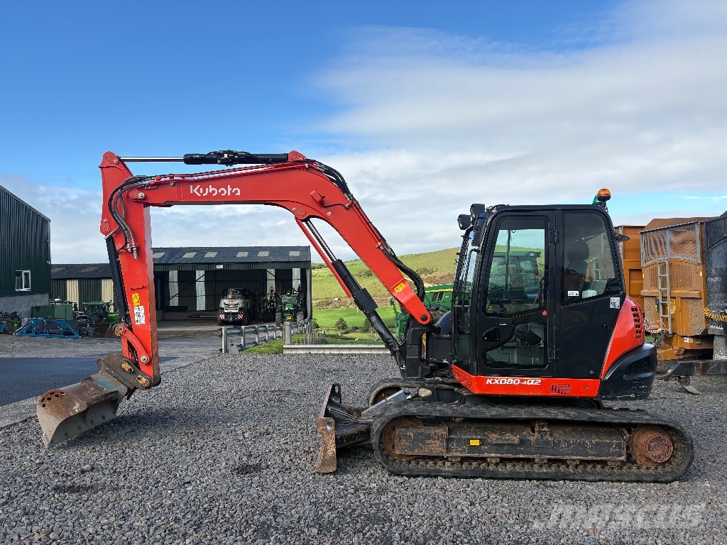 Kubota KX080-4a2 Escavatori medi 7t - 12t
