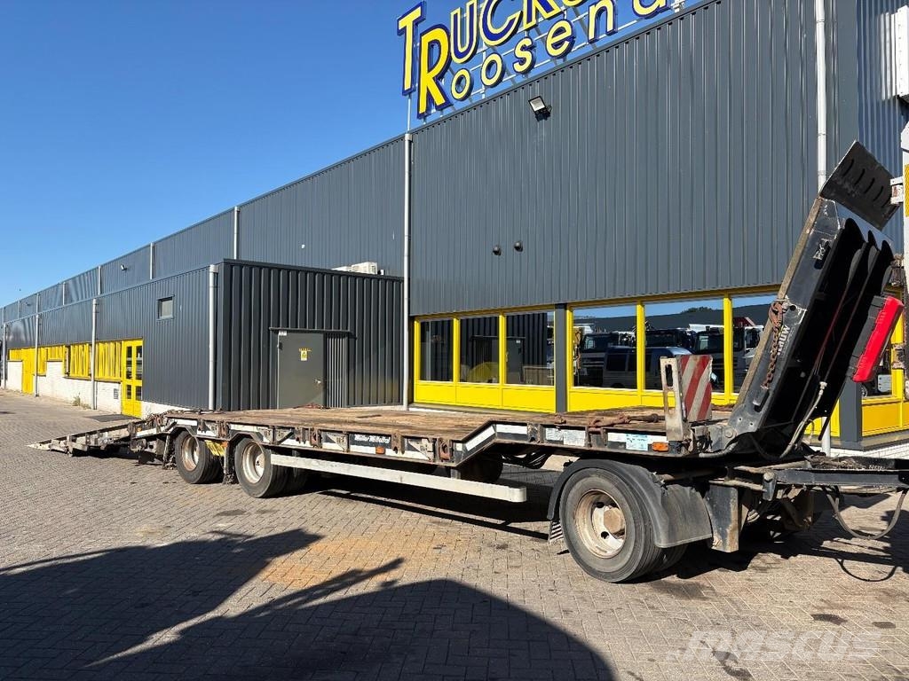 Müller-Mitteltal D3 + HYDROLIC FRONT/BACK LOADER + 3 AXLE + SPECIAL 低架裝載車