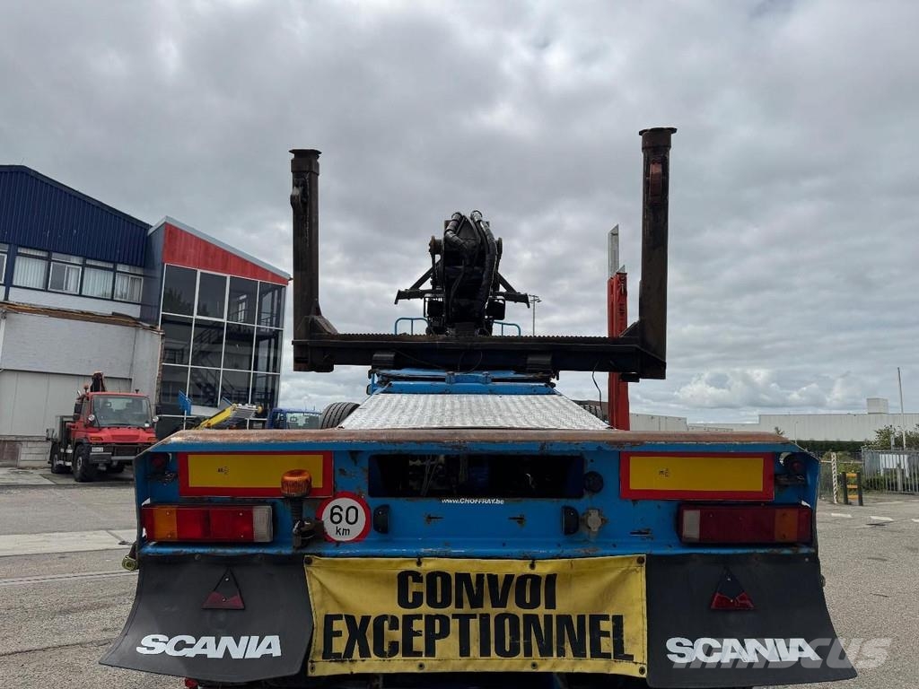 Scania R480 6X4 + EPSILON SRX47 + 2 AXLE HANGER Kranen voor alle terreinen