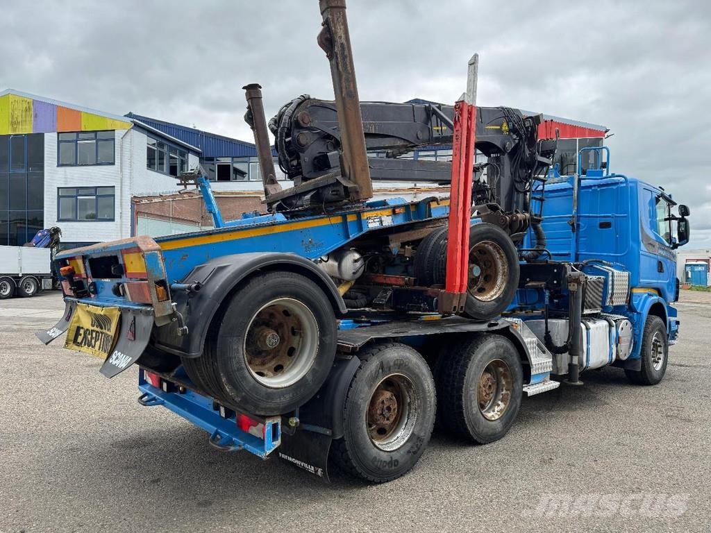 Scania R480 6X4 + EPSILON SRX47 + 2 AXLE HANGER Kranen voor alle terreinen