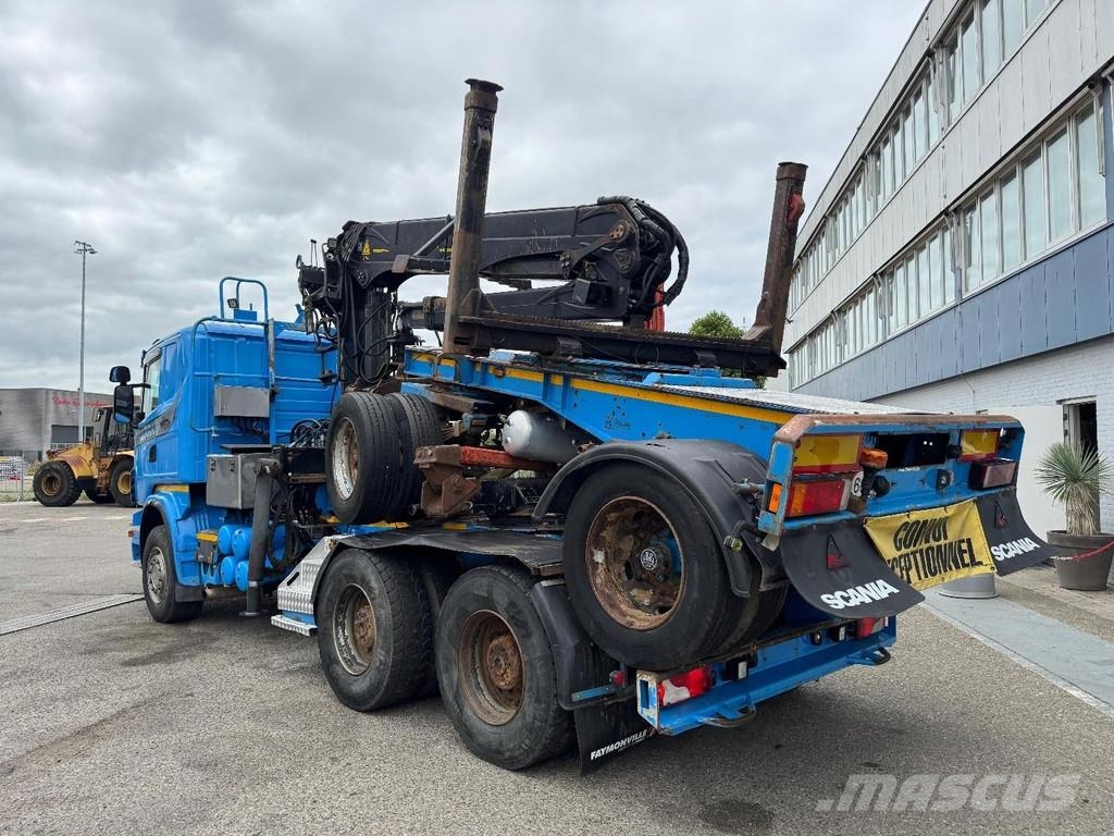 Scania R480 6X4 + EPSILON SRX47 + 2 AXLE HANGER Kranen voor alle terreinen