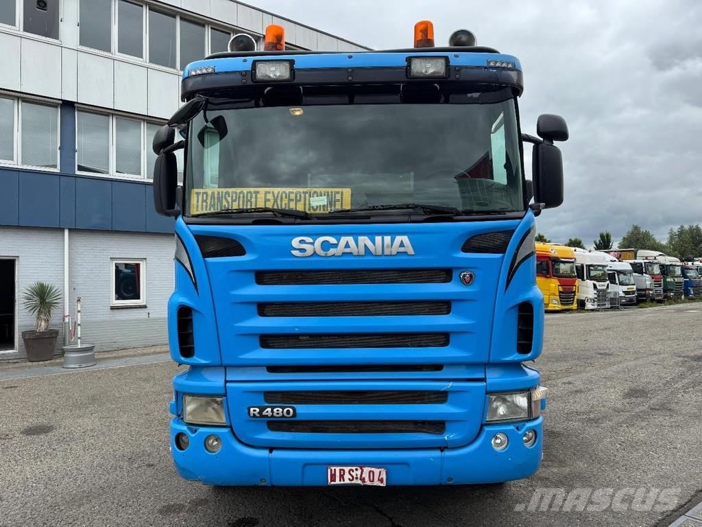 Scania R480 6X4 + EPSILON SRX47 + 2 AXLE HANGER Kranen voor alle terreinen