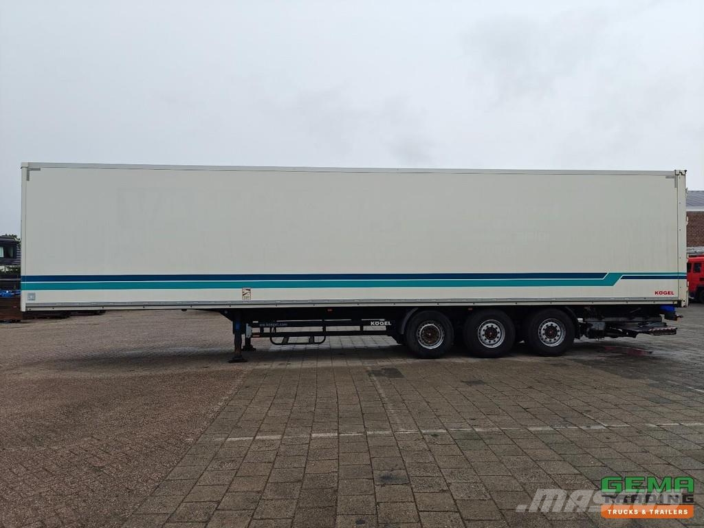 Kögel S24 Enclosed Body 13.6m + Underfold Tailgate 2000 Semirimorchi a cassone chiuso