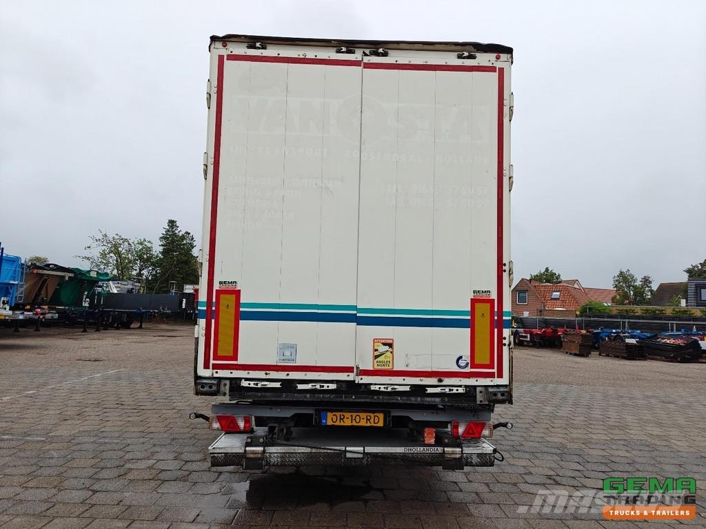 Kögel S24 Enclosed Body 13.6m + Underfold Tailgate 2000 Semirimorchi a cassone chiuso